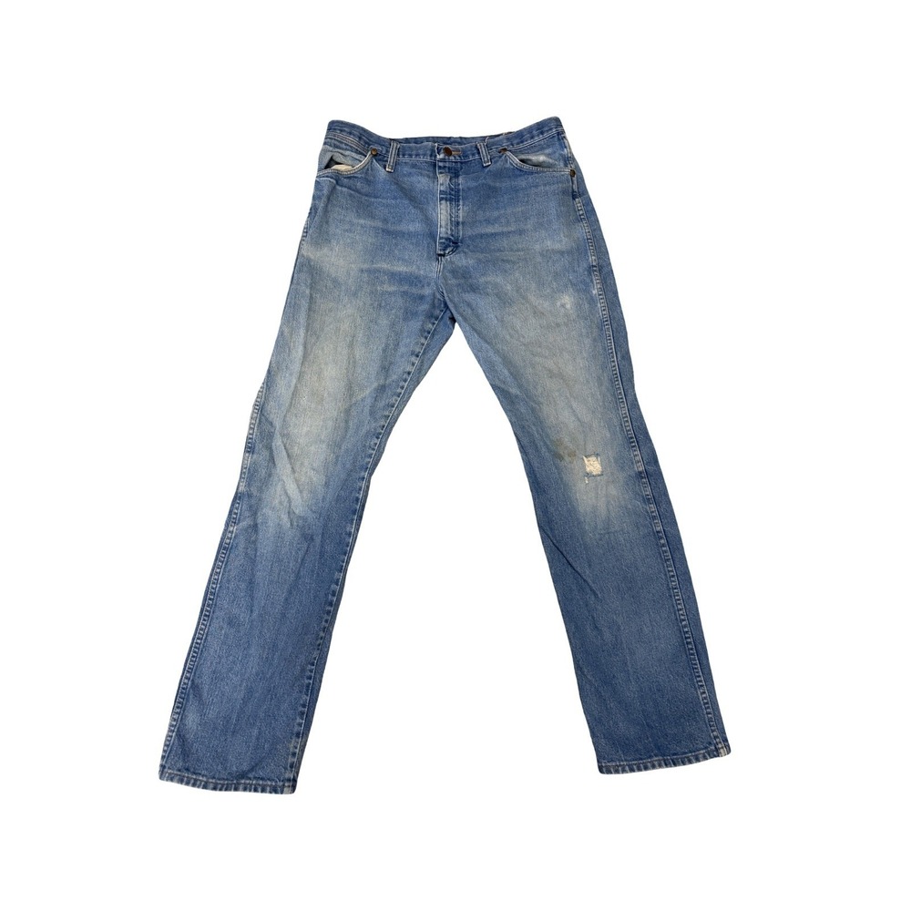 Vintage Wrangler Blue Jeans 38x33